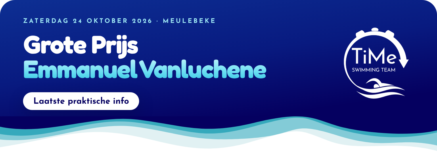 Grote Prijs Emmanuel Vanluchene, zaterdag 24 oktober 2026: laatste praktische info